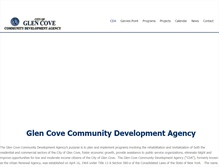 Tablet Screenshot of glencovecda.org